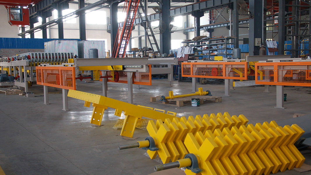 Xi'an Brictec Engineering Co., Ltd. línea de producción del fabricante