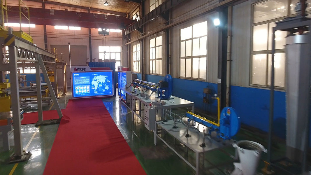 Xi'an Brictec Engineering Co., Ltd. línea de producción del fabricante