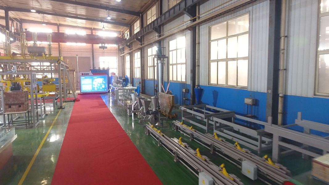Xi'an Brictec Engineering Co., Ltd. línea de producción del fabricante