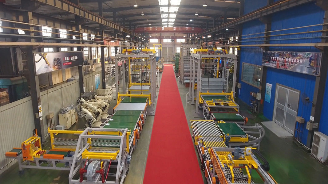 Xi'an Brictec Engineering Co., Ltd. línea de producción del fabricante