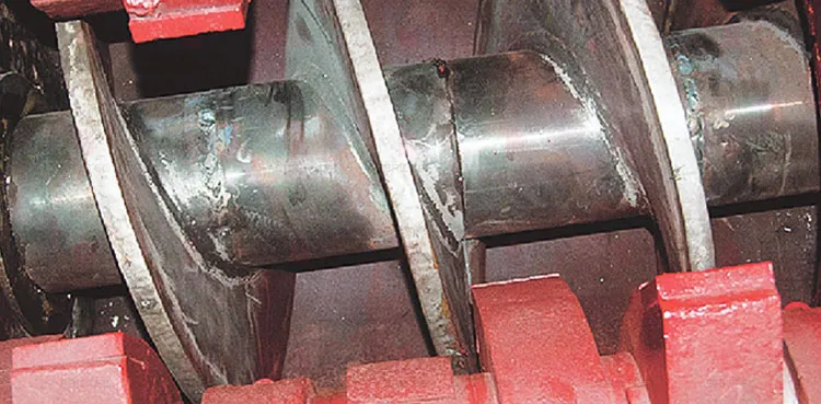 Maquinaria de fabricación de ladrillos Extrusora de vacío de doble etapa a escala media para ladrillos y baldosas de arcilla 5