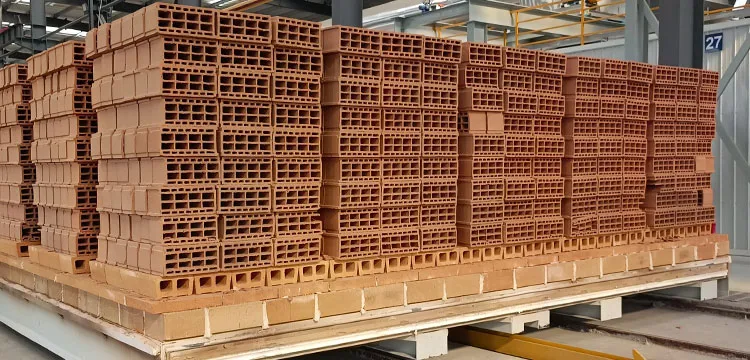 Maquinaria de fabricación de ladrillos Extrusora de vacío de doble etapa a escala media para ladrillos y baldosas de arcilla 7