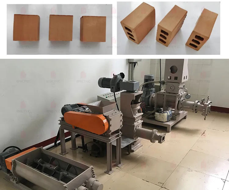 Extrusora experimental para máquina de fabricación de ladrillos para pruebas de rendimiento de productos de arcilla 5