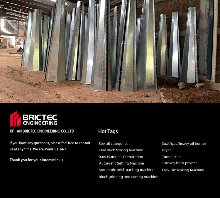 Máquina de Secado del Separador Ciclónico para el Secado de Ladrillos de Arcilla en el Procesamiento 6