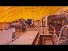 Proceso de ladrillo de cal del proyecto WG