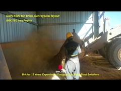 BRICTEC Box Feeder para maquinaria de procesamiento de materias primas para la fabricación de ladrillos