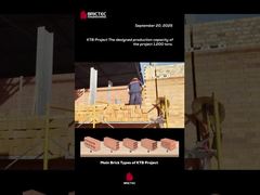 Dentro del Proyecto KTB de Brictec, se está construyendo una planta de ladrillos de 1200 toneladas/día